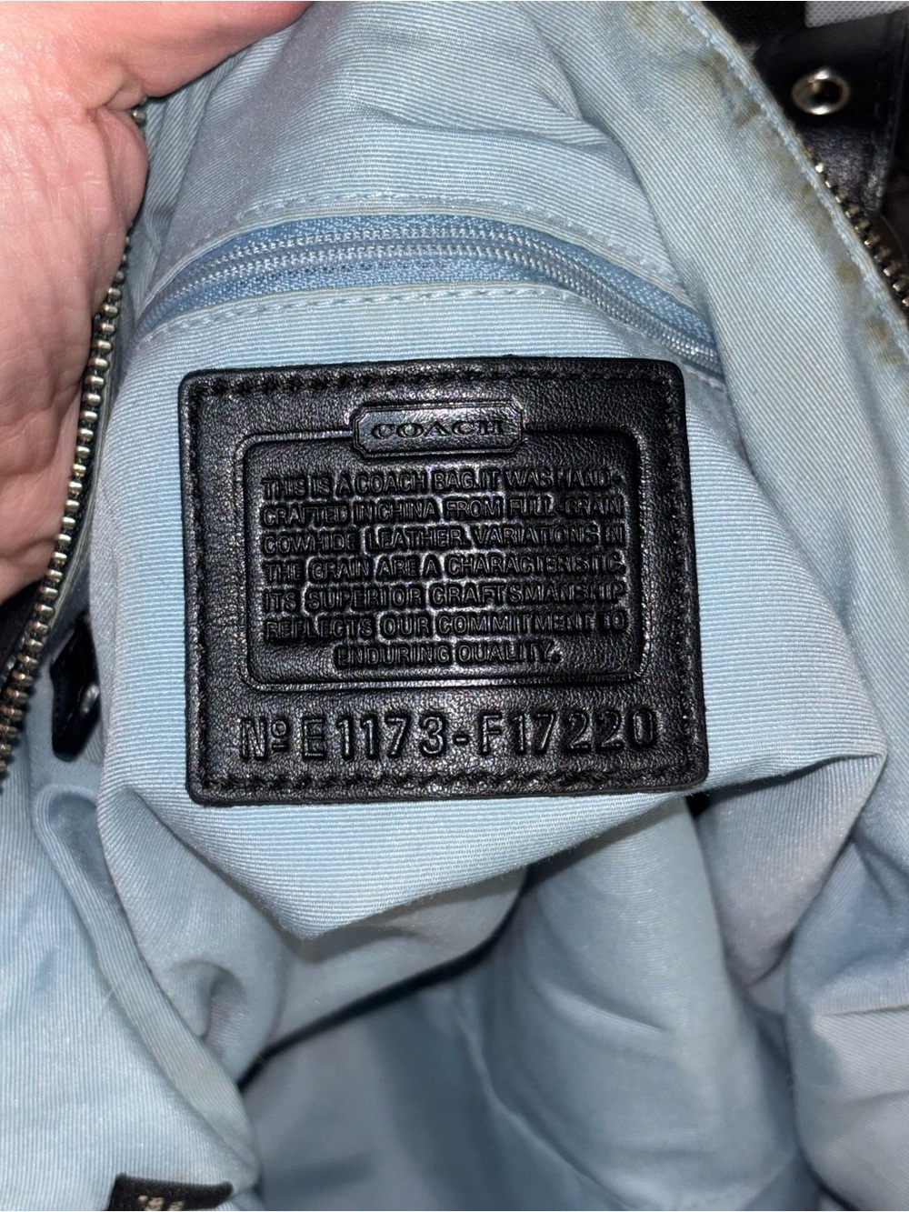 Coach SoHo Black Leather Shoulder Bag 2011 - Picture 8 of 8